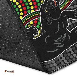 Panthers Area Rug Simple Wild Indigenous