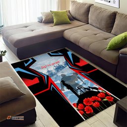Australia ANZAC Day Area Rug Gallipoli Soldiers Simple Style