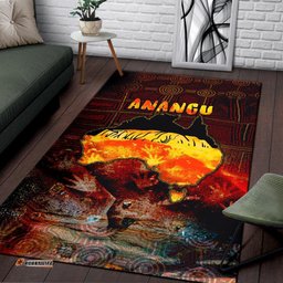 Aboriginal Area Rug Anangu Custodians