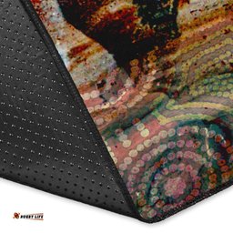 Aboriginal Area Rug Anangu Custodians