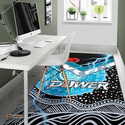 Power ANZAC Day Area Rug Port Adelaide Lighting