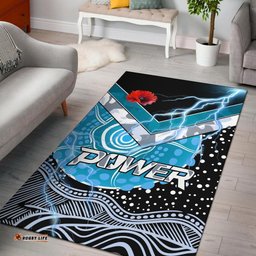 Power ANZAC Day Area Rug Port Adelaide Lighting