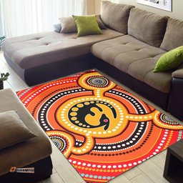 Aboriginal Area Rug Kangaroo Baby