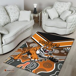 Wests Area Rug Tigers Indigenous