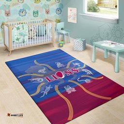 Brisbane Area Rug Proud Lions Simple