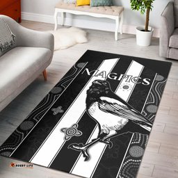 Magpies Indigenous Area Rug We are the Champions