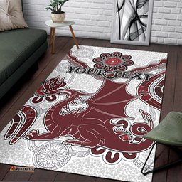 st.george rugby area rug custom aboriginal st. george area rug rlt13 tee aussie