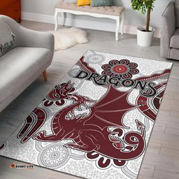 st.george rugby area rug custom aboriginal st. george area rug rlt13 tee aussie