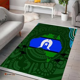 torest trait islands mix aboriginal pattern area rug ts04 tee aussie