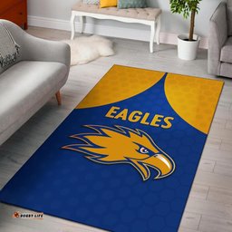 Eagles Area Rug West Coast Royal Blue