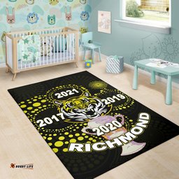 richmond premier area rug legendary tigers indigenous tee aussie