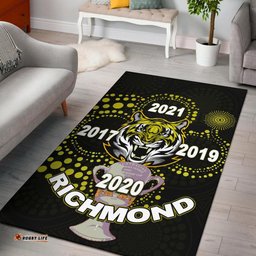 richmond premier area rug legendary tigers indigenous tee aussie