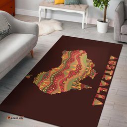 area rug australia map rug aboriginal patterns tee aussie