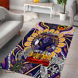NAIDOC Week 2024 Storm Area Rug Mascot Rugby