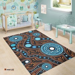 Area Rug Aboriginal Pattern ver03
