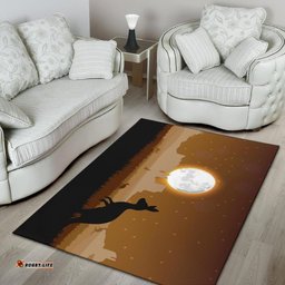 Area Rug Kangaroo Rug Nightfall Landscape Art