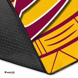 brisbane broncos area rug tribal style tee aussie