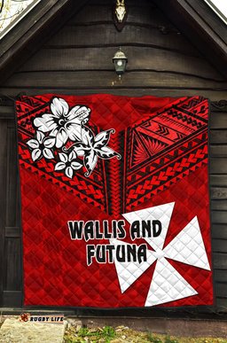 Rugbylife Quilt - Wallis and Futuna Rugby Premium Quilt Sporty Vibes A31