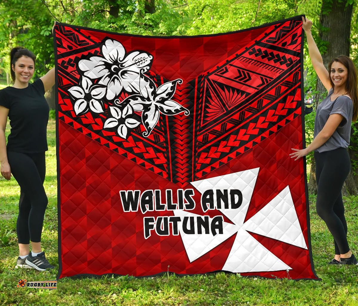 Rugbylife Quilt - Wallis and Futuna Rugby Premium Quilt Sporty Vibes A31