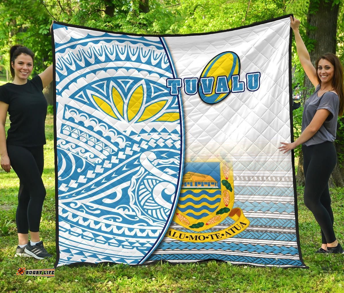 Rugbylife Quilt - Tuvalu Rugby Premium Quilt Special K13