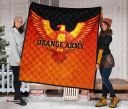 Orange Army Premium Quilt Cricket Sporty Style A31