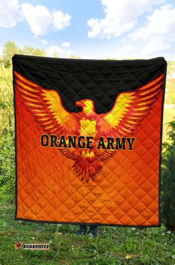 Orange Army Premium Quilt Cricket Sporty Style A31