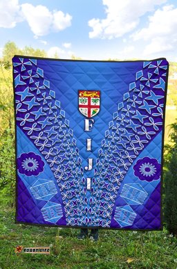 Fiji Drua Premium Quilt Tapa A31