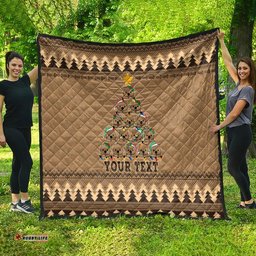 personalised wombat christmas tree quilt australia merry xmas simple style