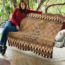 personalised wombat christmas tree quilt australia merry xmas simple style