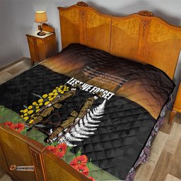 new zealand and australia anzac day quilt soldier and last post camouflage pattern