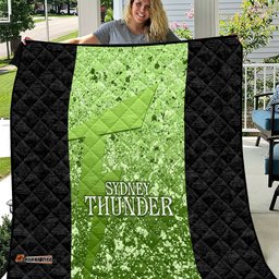 sydney thunder custom quilt bbl cricket team 2024