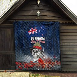 new zealand anzac day quilt freedom aint free