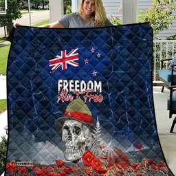 new zealand anzac day quilt freedom aint free