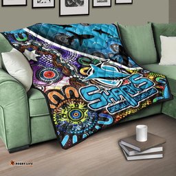 cronulla sutherland premium quilt sharks indigenous aboriginal