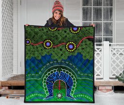 torres strait premium quilt dhari and dot patterns