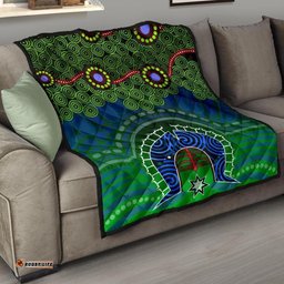 torres strait premium quilt dhari and dot patterns