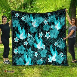 australian heat cricket quilt baeuty pacific hibiscus and polynesian pattern