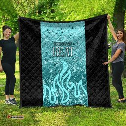 brisbane heat custom quilt bbl cricket team 2024