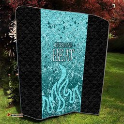 brisbane heat custom quilt bbl cricket team 2024