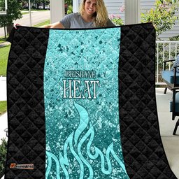 brisbane heat custom quilt bbl cricket team 2024