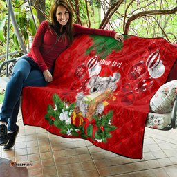 personalised koala lover quilt australia koalaty merry christmas aboriginal