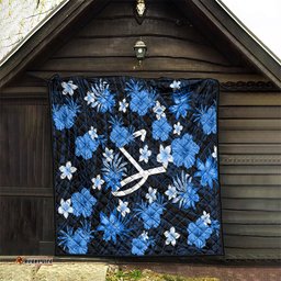 australian strikers cricket quilt baeuty pacific hibiscus and polynesian pattern