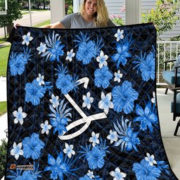 australian strikers cricket quilt baeuty pacific hibiscus and polynesian pattern
