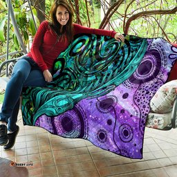 new zealand paua shell with australia opal unique combine quilt