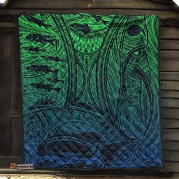 torres strait islanders premium quilt ocean art