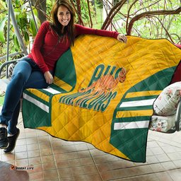 custom australia soccer quilt go matildas dynamic national colors