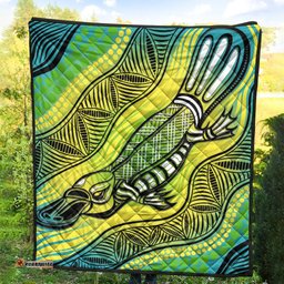premium quilts aboriginal platypus