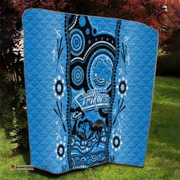 adelaide strikers cricket quilt happy australia day aboriginal art