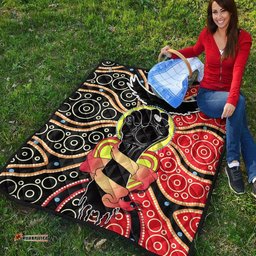 aboriginal lives matter premium quilt