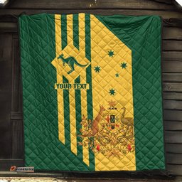 custom premium quilts australia kangaroo sign national color